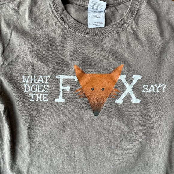 What Does the Fox Say T-shirt Size S - Picture 3 of 5